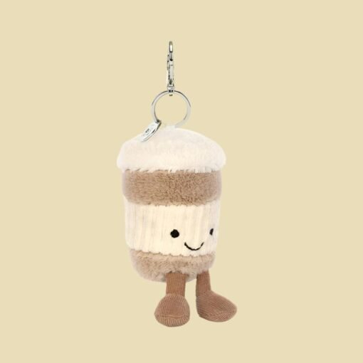 jellycat Amuseables Coffee-To-Go Bag Charm