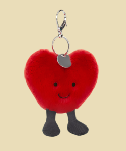 jellycat Amuseables Heart Bag Charm