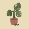 jellycat Amuseables Monstera Plant