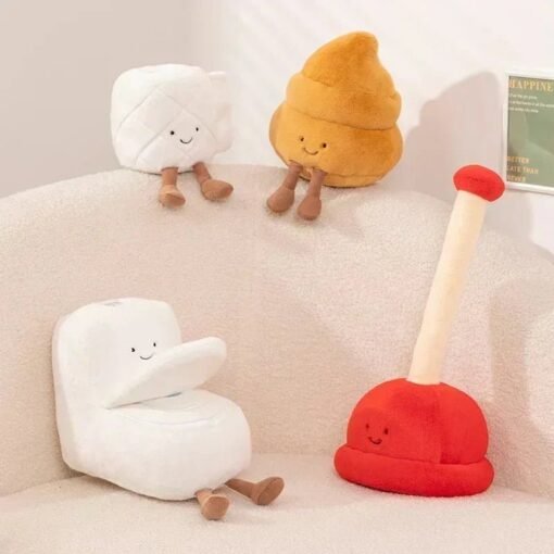jellycat Amuseables Poopy Toilet Family