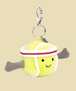 jellycat Amuseables Sports Tennis Bag Charm