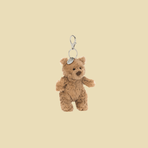 jellycat Bartholomew Bear Bag Charm