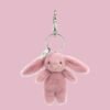 jellycat Bashful Tulip Bunny Bag Charm