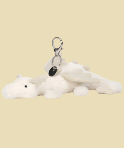 Snow Dragon Bag Charm