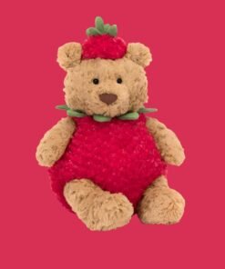 jellycat Bartholomew Bear Strawberry