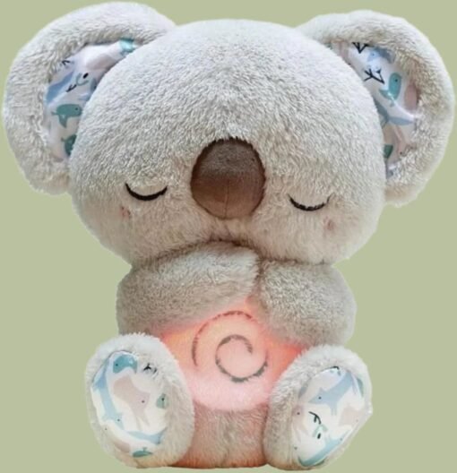Mykro™ 2024 New Soothe 'n Snuggle Koala Portable Plush Breathing Motion Sound Companion - Image 2