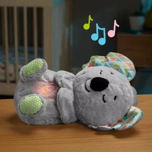 Mykro™ 2024 New Soothe 'n Snuggle Koala Portable Plush Breathing Motion Sound Companion - Image 7