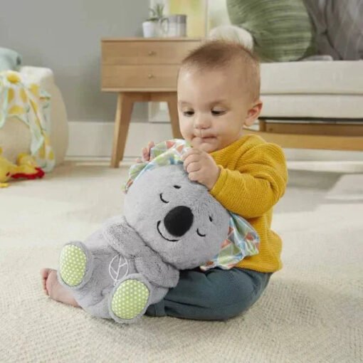 Mykro™ 2024 New Soothe 'n Snuggle Koala Portable Plush Breathing Motion Sound Companion - Image 4