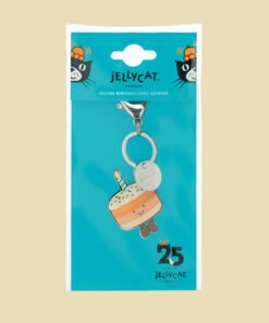 Jellycat Amuseables Jellina Birthday Cake Keyring 1