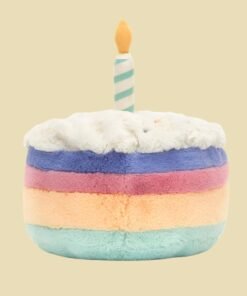 Jellycat Amuseables Rainbow Birthday Cake 1