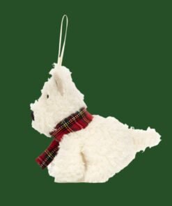 Jellycat Munro Scottie Dog Decoration1