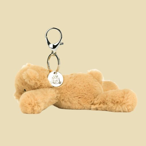 Jellycat Smudge Bear Bag Charm 1