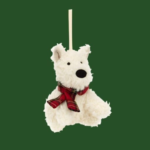 Jellycat Munro Scottie Dog Decoration1