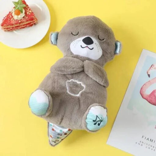 Mykro™ 2024 New Soothe 'n Snuggle Otter Portable Plush Breathing Sound Companion - Image 10