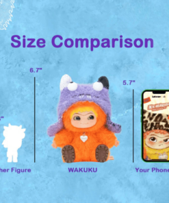 WAKUKU Fuzzy Trendy Fun Party Series Plush Blind Box
