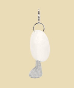 Amuseables Cream Heart Bag Charm