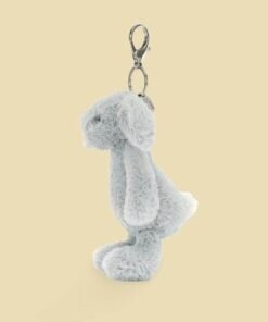 Bashful Silver Bunny Bag Charm