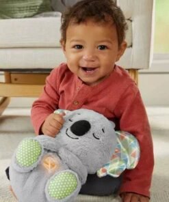 Mykro™ 2024 New Soothe 'n Snuggle Koala Portable Plush Breathing Motion Sound Companion