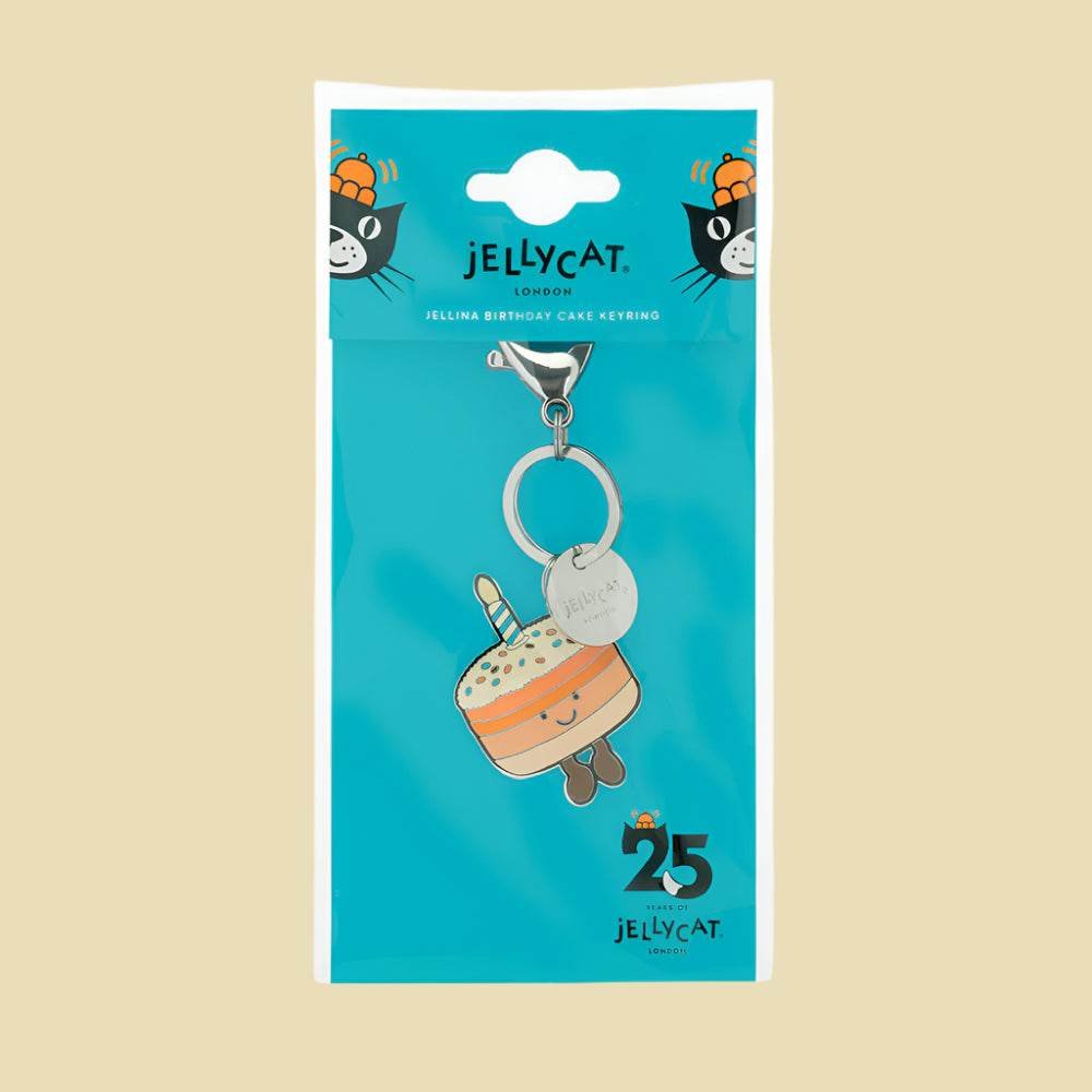 Amuseables Jellina Birthday Cake Keyring