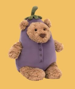 Bartholomew Bear Aubergine