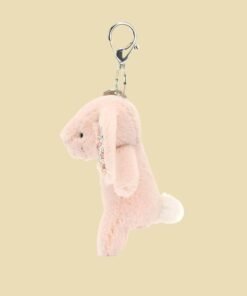 Blossom Blush Bunny Bag Charm