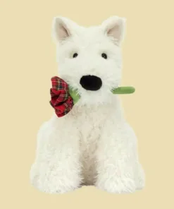 Munro Scottie Dog Valentines Rose