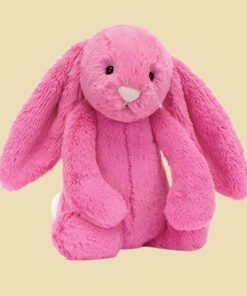 Bashful Hot Pink Bunny